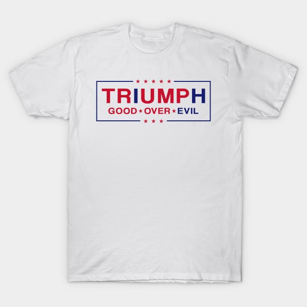 Trump Triumph T-Shirt Trump Re-Election Patriotic Maga T-Shirt by joneK